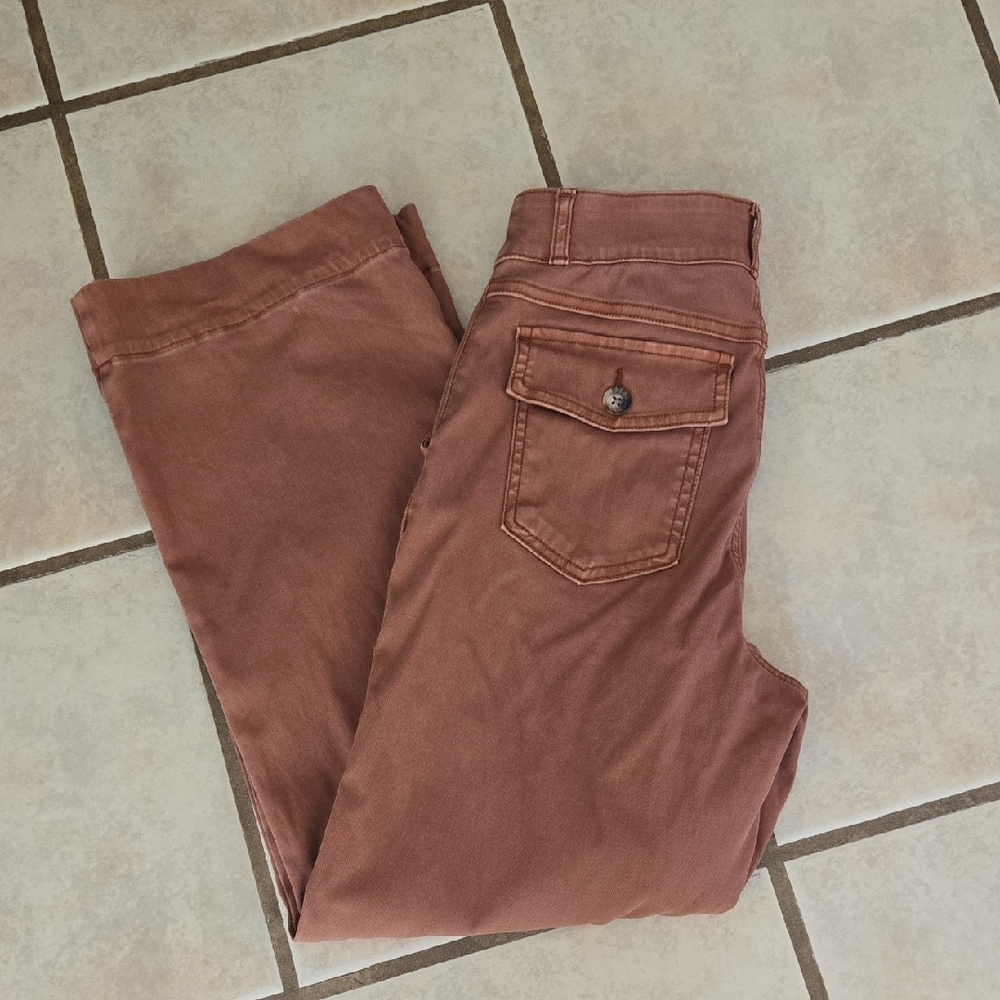 🔥SPANX🔥 Women's Brown Wide-Leg Pants - Picture 4 of 4